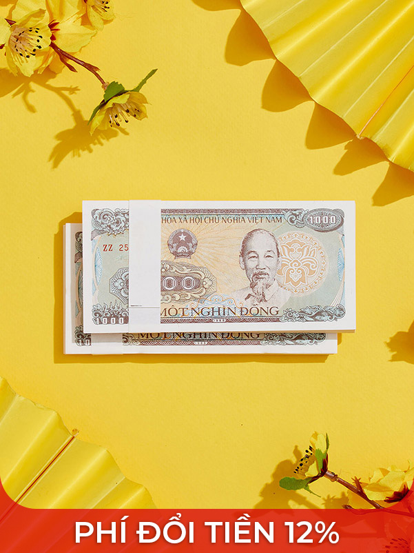 TIỀN MỚI 1.000Đ CỌC 100 (TỜ)